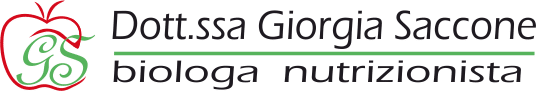 Dott.ssa Giorgia Saccone, logo Biologa Nutrizionista